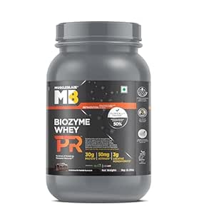 MuscleBlaze Biozyme Whey PR
Chocolate Fudge