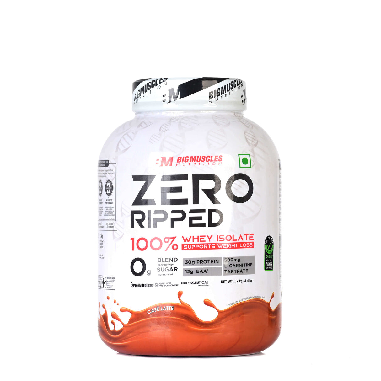 Bigmuscles Nutrition Zero Ripped 100% Whey Protein Isolate
