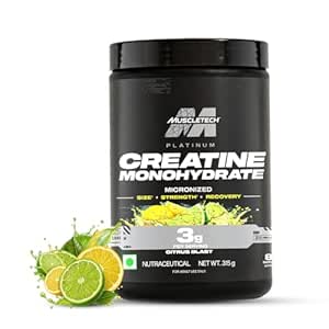 Muscletech Platinum Creatine Monohydrate 83 Servings Citrus Blast