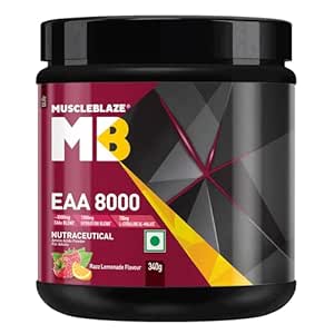 MuscleBlaze EAA 8000
Razz Lemonade  25 Servings