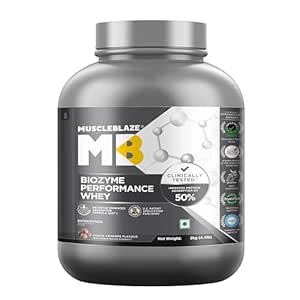 MuscleBlaze Biozyme Performance Whey
Choco Crispers