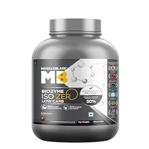 MuscleBlaze Biozyme Iso-Zero
Low Carb Ice Cream Chocolate