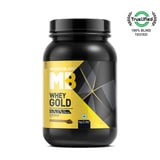 MuscleBlaze Whey Gold 100% Whey Protein Isolate RICH CHOCOLATE